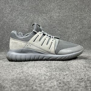 Adidas Originals Tubular Radial S76718 Mens Size 11 Gray Athletic Shoes Used